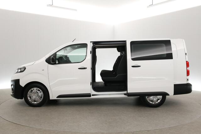Citroen JUMPY 2.0 BlueHDI 145PK L3H1 | DC | 6 Zits | Airco | Cruise | Carplay | 2xSchuifdeur