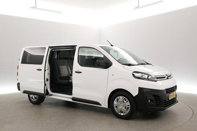 Citroen JUMPY 2.0 BlueHDI 145PK L3H1 | DC | 6 Zits | Airco | Cruise | Carplay | 2xSchuifdeur