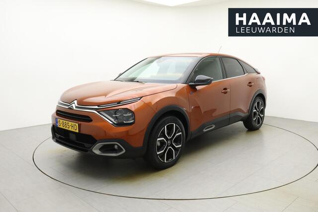 Citroen ë-C4 Shine 50 kWh WLTP 342km | 3-Fase | Stoelverwarming | Camera Voor & Achter | Verwarmde voorruit | Adaptief Cruise Control | DAB+ | Apple Carplay & Android Auto | Head Up Display | Climate Control | Navigatie |