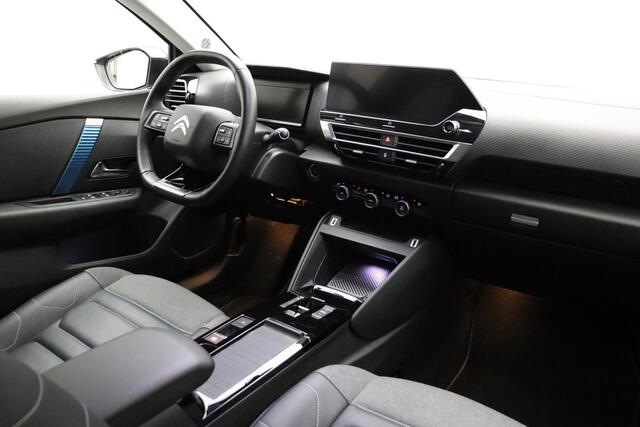 Citroen ë-C4 Shine 50 kWh WLTP 342km | 3-Fase | Stoelverwarming | Camera Voor & Achter | Verwarmde voorruit | Adaptief Cruise Control | DAB+ | Apple Carplay & Android Auto | Head Up Display | Climate Control | Navigatie |