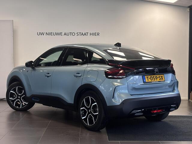 Citroen ë-C4 Shine 50kWh EV 136pk AUTOMAAT | UNIEKE KM-STAND! | LEDER | ADAPTIVE CRUISE | NAVI | STOEL+STUURVERW. | APPLE CARPLAY / ANDROID AUTO | CAMERA | CLIMA | DAB+