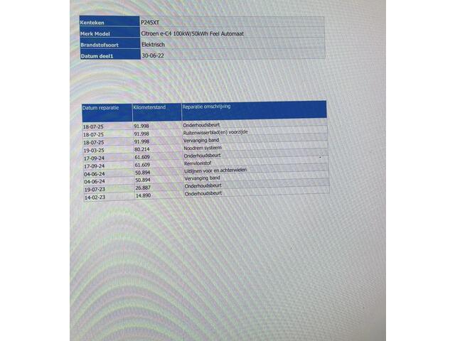 Citroen ë-C4 Feel 50 kWh 136pk/Camera/Apple CarPlay
