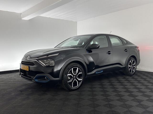 Citroen ë-C4 X Feel Pack 50 kWh [ 3-Fase ] (INCL.BTW) *FULL-LED | LEATHER-FABRIC | DIGI-COCKPIT | DAB | COMFORT-SEATS | CAMERA | ECC | PDC | CRUISE | 18''ALU*