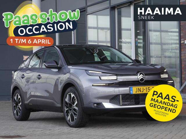 Citroen ë-C4 Business 156pk Extended range 54 kWh | Nieuwe auto | Navigatie | Achteruitrijcamera | Climate control | Stoelverwarming | Adaptive cruise control| 18 inch lichtmetalen velgen