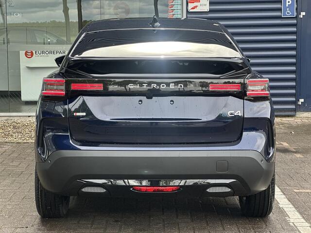Citroen ë-C4 Collection 156pk Extended range 54 kWh | Stoelverwarming | Comfort stoelen | Parkeercamera/-sensoren | Navigatie | Cruise Control | Cruise Control | DAB | Keyless Entry/Start | Full LED | Warmtepomp