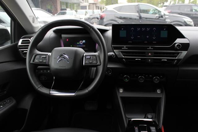 Citroen ë-C4 Feel 50 kWh / Camera / Head-up / Keyless / CarPlay / 18'' / Dodehoek / DAB / Cruise Control / Full-LED