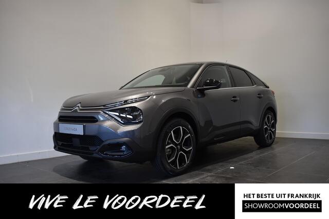 Citroen ë-C4 Shine 50 kWh Camera/ leder & verwarmde massage stoelen/ head-up display/ 3 Fase