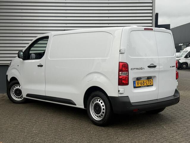 Citroen ë-Jumpy L2 75 kWh 136pk | Airco | Cruise control | Bluetooth radio | Audiobediening stuurwiel | Parkeersensoren achter | Bestuurdersstoel comfort | Bank voorpassagiers | Tussenwand comfort met raam | Reservewiel
