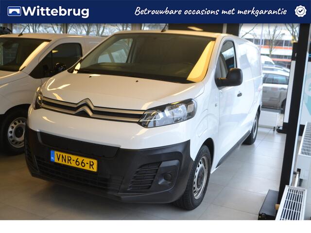 Citroen ë-Jumpy Control M 75 kWh I AUTOMAAT I PARKEERSENSOREN ACHTER I 3 SEATER I LAADRUIMTE GEHEEL BETIMMERD I AIRCO I CENTRALE DEURVERGRENDELING I ACHTERDEUREN GESCHIKT VOOR BELADING MET HEFTRUCK
