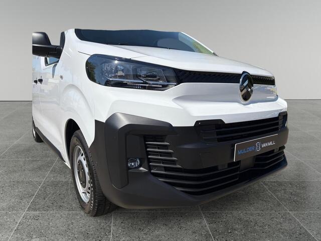 Citroen ë-Jumpy L3 75 kWh 136pk | 8 jaar garantie | 0% financial lease | Houten afwerking laadruimte | NAVI | Multimedia | Apple Carplay | Android Auto | Achteruitrijcamera | Parkeersensoren voor en achter | Dode hoek detectie | Digitale cockpit | Stuurwielbediening | Mi
