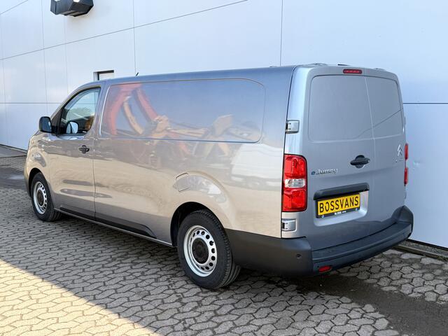 Citroen ë-Jumpy 75kWh L3 Elektrisch 330km WLTP 100% (SOH) BEV Snelladen Navigatie Climate control Cruise control Carplay Camera Laadkabel Parkeersensoren v+a