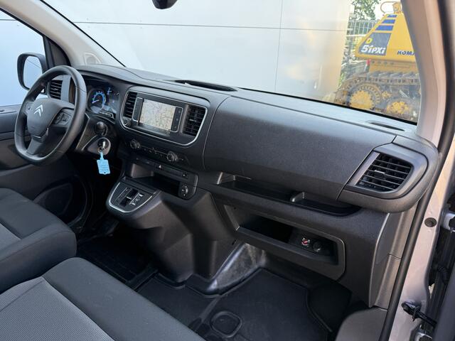 Citroen ë-Jumpy 75kWh L3 Elektrisch 330km WLTP 100% (SOH) BEV Snelladen Navigatie Climate control Cruise control Carplay Camera Laadkabel Parkeersensoren v+a
