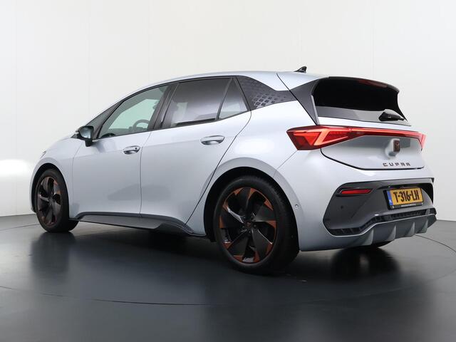 Cupra Born Business 62 kWh ELEK. STOEL MET MASSAGE| STUURWIELVERWARMING | RONDOMZICHT CAMERA| ADAPTIVE CRUISE CONTROL| DODE HOEK SENSOR| REEDS RIJKLAAR GEMAAKT, GELEVERD INCL. 12 MND BOVAG GARANTIE