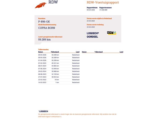 Cupra Born Adrenaline One 62 kWh 3-Fase 1e-Eig. & Dealer-Onderh. BOVAG-Garantie. NL-Auto.