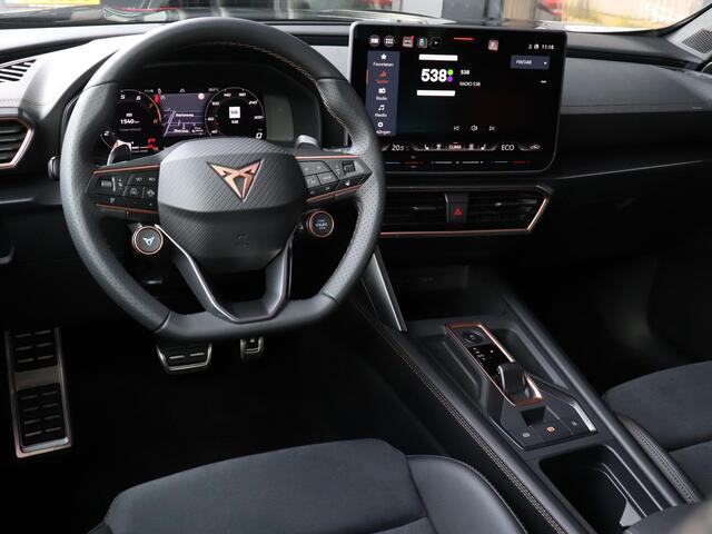 Cupra Formentor 1.5 TSI e-Hybrid 272PK VZ Performance | Trekhaak | Panoramadak | 360 Camera | Adaptieve Cruise Control | Apple Carplay / Android Auto | Elek. Bestuurdersstoel | 125 km elektrische actieradius |