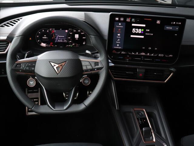Cupra Formentor 1.5 TSI e-Hybrid 272PK VZ Performance | Trekhaak | Panoramadak | 360 Camera | Adaptieve Cruise Control | Apple Carplay / Android Auto | Elek. Bestuurdersstoel | 125 km elektrische actieradius |