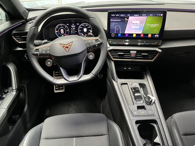Cupra Formentor 1.4 e-Hybrid VZ Performance / AUTOMAAT/ 245 PK/ CAMERA/ PARK. SENSOREN/ MEMORY SEATS/ KEYLESS/ MATRIX/ STOEL-STUURVERWARM./ ELEK. ACHTERKLEP/ ADAPT. CRUISE/ APP-CONNECT/ NAVI/ CLIMA/ DAB/ 19" LMV