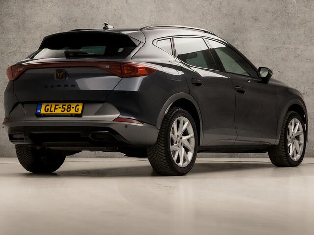 Cupra Formentor 1.5 TSI Sport 150Pk Automaat (APPLE CARPLAY, GROOT NAVI, STUUR/STOELVERWARMING, KEYLESS, LEDER, SPORTSTOELEN, ADAPTIVE CRUISE, CAMERA, GETINT GLAS, NIEUWSTAAT)