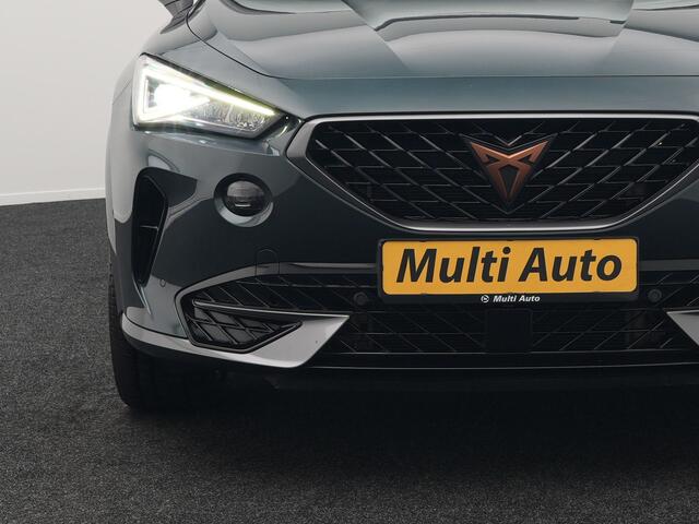 Cupra Formentor 1.4 e-Hybrid VZ Performance 245pk Plug In Hybrid Dealer O.H. PHEV | Panodak | Lederen Sportstoelen Verwarmd | Trekhaak af Fabriek | Adaptive Cruise | Virtual | Sfeerverlichting | Navigatie | Apple Carplay | Stoel & Stuurverwarming | L.M. 19" |