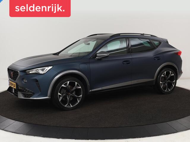 Cupra Formentor 1.4 e-Hybrid | Carplay | Camera | Adaptive cruise | Sfeerverlichting | Keyless | Navigatie | Sportstoelen | Full LED | Petrol Blue Matt | PHEV | Plug-In