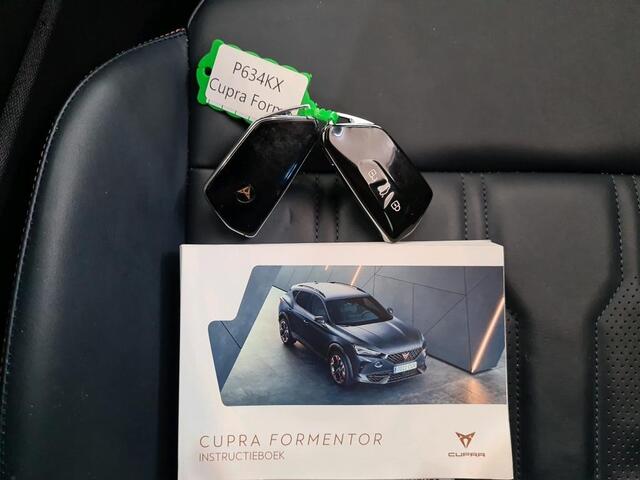 Cupra Formentor 1.4 e-Hybrid VZ Copper Edition 2e Eigenaar | Dealer Onderh | NL-Auto | BTW | Pano | Cupra Knop | Trekhaak | Memory | Winterpack | Sfeer | Elek Stoel+Klep | Leder | Camera | Full Led | Keyless | PDC