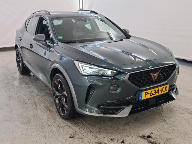 Cupra Formentor 1.4 e-Hybrid VZ Copper Edition 2e Eigenaar | Dealer Onderh | NL-Auto | BTW | Pano | Cupra Knop | Trekhaak | Memory | Winterpack | Sfeer | Elek Stoel+Klep | Leder | Camera | Full Led | Keyless | PDC