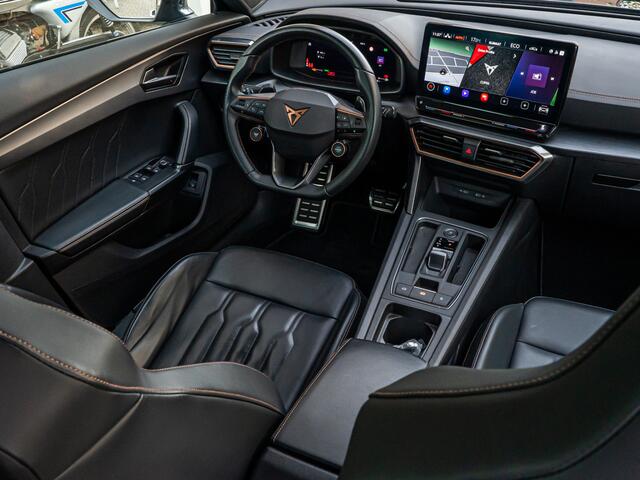 Cupra Formentor 1.4 e-Hybrid VZ Performance SPORTSTUUR ELEK VOL LEDER SCHAALSTOELEN CAMERA 19 INCH BLACK OPTIC