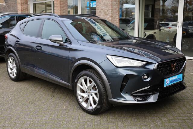 Cupra Formentor 1.5 TSI Business Edition CAMERA SFEERVERLICHTING CARPLAY STUUR+STOELVERW. DAB 2xPDC NAVI CLIMA ELEK.ACHTERKLEP 18"LMV