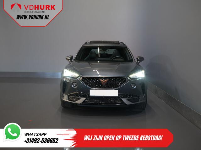 Cupra Formentor 1.4 e-Hybrid 245 pk VZ Performance Edition Pano/ Elek.Trekhaak/ Elek.Klep/ Mem.Stoel/ Matrix/ Adapt. Cruise/ Carplay/ Camera/ Stoelverw./ Stuurverw./ 19" LMV