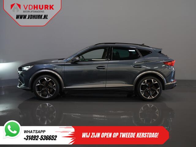 Cupra Formentor 1.4 e-Hybrid 245 pk VZ Performance Edition Pano/ Elek.Trekhaak/ Elek.Klep/ Mem.Stoel/ Matrix/ Adapt. Cruise/ Carplay/ Camera/ Stoelverw./ Stuurverw./ 19" LMV