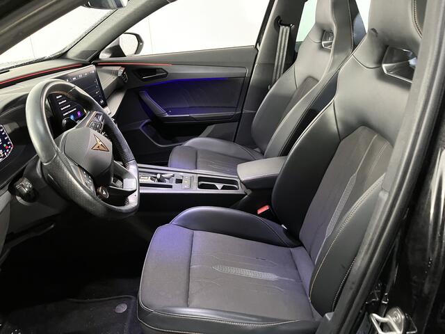 Cupra Formentor 1.4 e-Hybrid VZ Performance / AUTOMAAT/ PANO/ 245 PK/ ELEK.KLEP/ TREKHAAK/ MEMORY SEAT/ PARK.SENSOR.V+A/ 360 CAMERA/ STUUR+STOEL VERWARM./ ACC/ FULL LINK/ DODE HOEK/ DAB/ NAVI/ LED/ RIJ-MODI/ ISOFIX