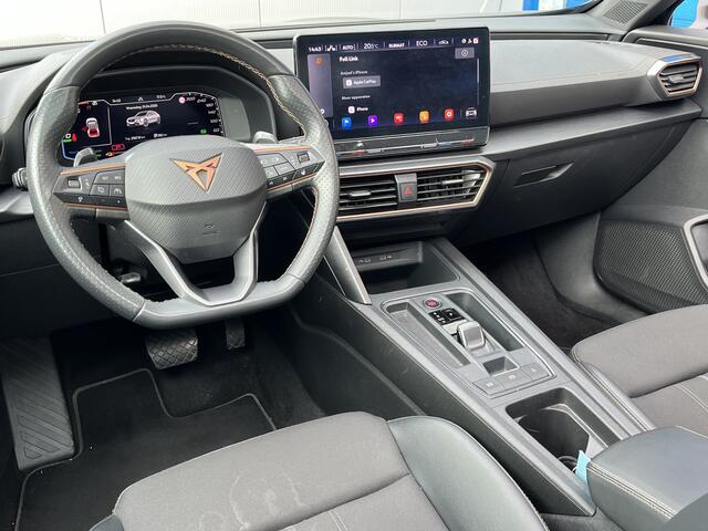 Cupra Formentor 1.4 e-Hybrid Performance AUTOMAAT/ PANO/ SOH 94%/ ACC/ FULL LINK/ STUUR+STOELVERWARM./ PARK.SENSOREN V+A/ DODEHOEK/ ELEK.ACHTERKLEP/ KEYLESS/ RIJ-MODI/ NAVI/ DAB/ CLIMA/ LED/ 19'' LMV