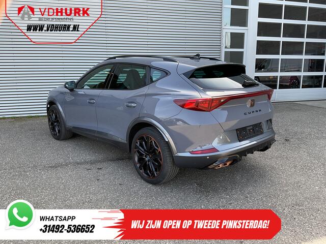Cupra Formentor 1.4 e-Hybrid 245 pk VZ Performance Edition Leder/ Matrix/ Adapt. Cruise/ Carplay/ Camera/ Stoelverw./ Stuurverw./ 19"LMV