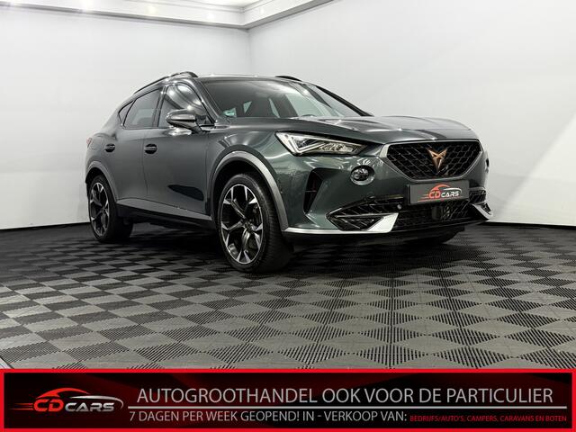 Cupra Formentor 1.4 e-Hybrid VZ Performance Camera, Navi, Half leder, Memory stoelen, Virtual desk, Keyless start, Rijstrook correctie, Cruise control adaptief
