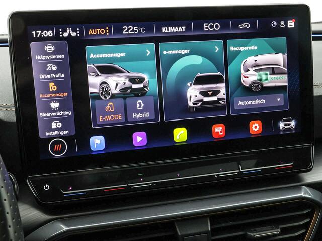 Cupra Formentor 1.4 TSI 245pk DSG e-Hybrid VZ Performance Limited · Panoramadak · 360 Camera · Lederen bekleding · Matrix LED · Elek. Bestuurdersstoel + Geheugen · Stuur- & Stoelverwarming · Side Assist · Keyless ·