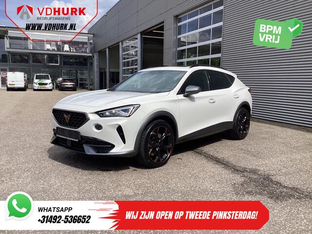 Cupra Formentor 1.4 e-Hybrid 245 pk Copper Edition Pano/ Standkachel/ Stoelverw./ Carplay/ Navi/ Matrix/ Adapt.Cruise/ Camera/ Stuurverw./ 19'' LMV