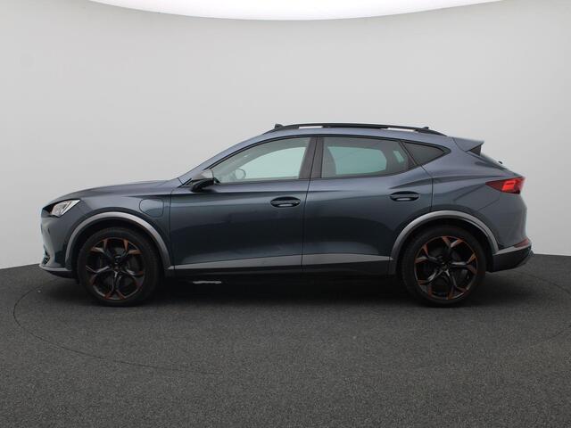 Cupra Formentor 1.4 e-Hybrid VZ Copper Edition 245PK DSG SOH 86,67%, Panoramadak, Trekhaak, Memorystoel, 360gr. Camera, Stoel-Stuurverwarming, Keyless, 19" LM Velgen
