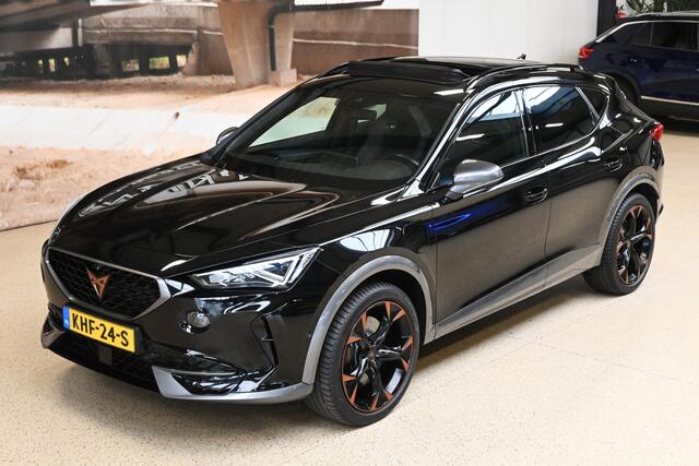 Cupra Formentor 1.4 e-Hybrid 245pk VZ Black Ed. | 360° | Leder | Memory | Pano | 100% (Dealer) onderhouden label