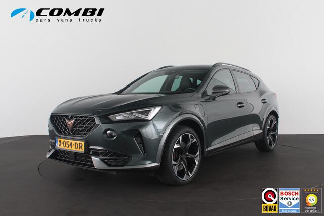 Cupra Formentor 1.4 e-Hybrid VZ Copper Edition > 245pk/Leer/360° camera/Trekhaak/Camouflage Green
