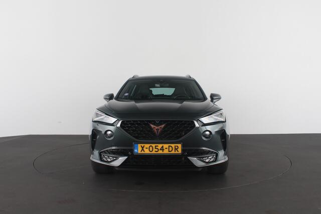 Cupra Formentor 1.4 e-Hybrid VZ Copper Edition > 245pk/Leer/360° camera/Trekhaak/Camouflage Green