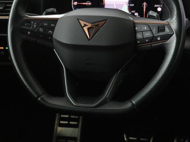 Cupra Leon 1.4 e-Hybrid | Stoel & stuurverwarming | Camera | Adaptive cruise | Carplay | Navigatie | Sfeerverlichting | Keyless | Sportstoelen | Full LED | PHEV