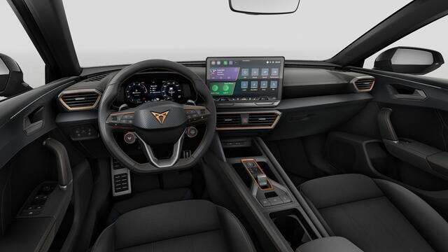Cupra Leon 1.5 TSI e-Hybrid 204 6DSG Essential | Digitaal instrumentenpaneel (Virtual Cockpit) | Draadloze Apple CarPlay(TM), Android Auto(TM) | Elektronisch Sperdifferentieel (XDS)