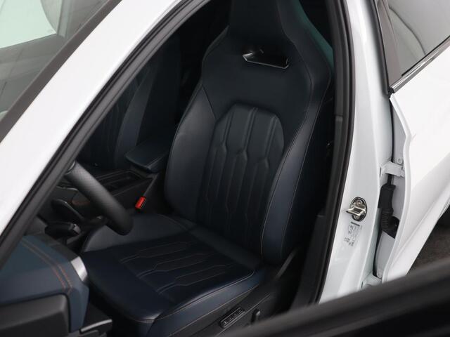 Cupra Leon 1.4 e-Hybrid VZ | 245pk | Leder | Stoel & stuurverwarming | Adaptive cruise | Memory | Camera | Sfeerverlichting | Keyless | Full LED | PHEV