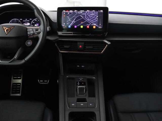 Cupra Leon 1.4 e-Hybrid VZ | 245pk | Leder | Stoel & stuurverwarming | Adaptive cruise | Memory | Camera | Sfeerverlichting | Keyless | Full LED | PHEV