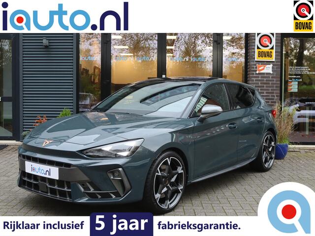 Cupra Leon 1.5 TSI e-Hybrid 272pk VZ Performance Pano/Matrix LED/Keyless/Camera/Elek. stoel+mem/DCC/ACC/19"