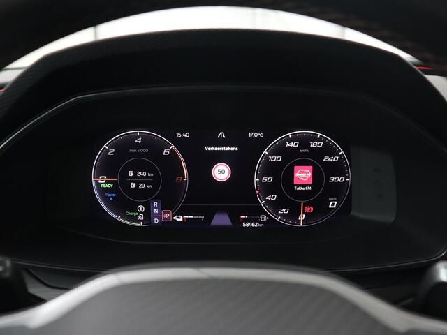 Cupra Leon 1.4 eHybrid | Stoelverwarming | Carplay | Camera | Navigatie | Sfeerverlichting | Stuurverwarming | Keyless | Adaptive cruise | Sportstoelen | Climate control | Park Assist | PHEV | Plug In