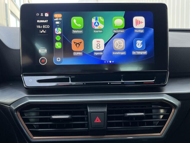 Cupra Leon 1.4 e-Hybrid VZ Performance | Voll.Historie/Navi/Clima/Adapt.Cruise/19"/Camera/Stoel+Stuurverwarming/Sportstoelen