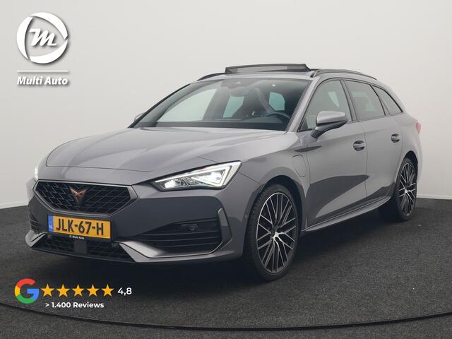 Cupra Leon 1.4 e-Hybrid VZ Copper Edition PHEV 245pk Dealer O.H PHEV | Panodak | Adaptive Cruise | Sportstoelen Memory & Verwarmd | Sfeerverlichting | Apple Carplay | Blis | Keyless | Stuur Verwarmd | Navigatie | Virtual | DAB | Plug In Hybrid