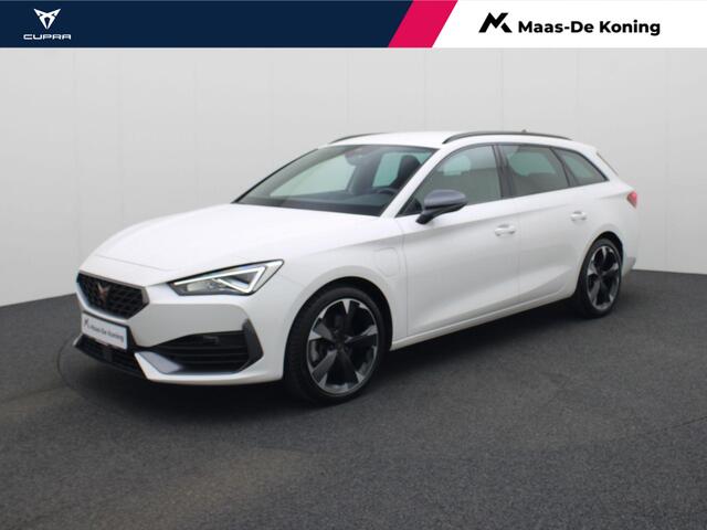 Cupra Leon Sportstourer 1.4e-Hybrid PHEV 150kw 204PK DSG | Navigatie | Leder/stof | Parkeersensoren | 18" velgen | Sportstoelen |