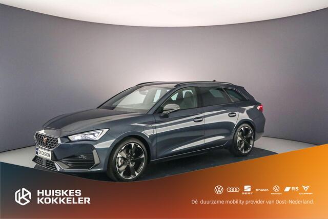 Cupra Leon Sportstourer Business 1.4 TSI e-Hybrid 204pk DSG Automaat Adaptive cruise control, Navigatie, Stuurwiel verwarmd, Parkeersensor achter, LED koplampen